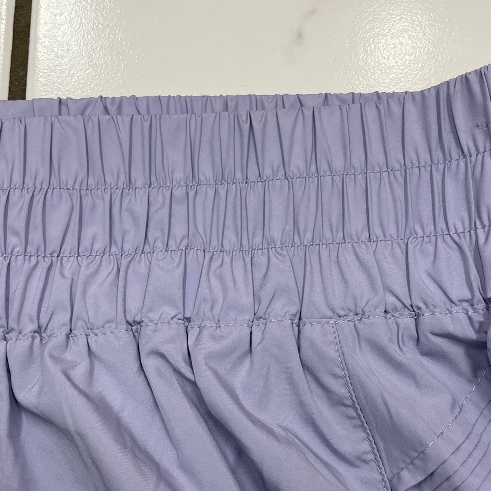 FP Movement by Free People Get Your Flirt On Purple Athletic Shorts Size Medium - Picture 9 of 17